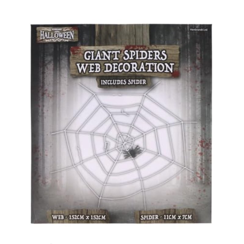 Henbrandt Halloween Spider Web
