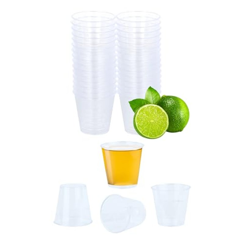 Henbrandt Plastic Shot Glasses