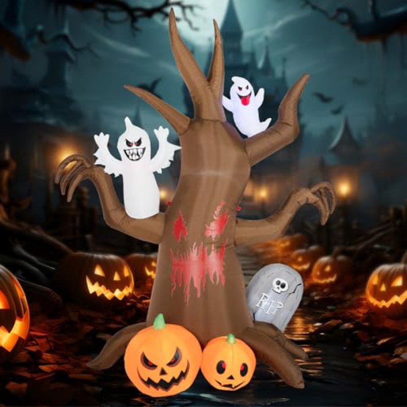 Kendane 8FT Inflatable Halloween Decorations…