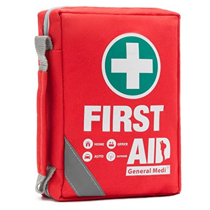 General Medi First Aid Kit - Compact with 175 Pieces