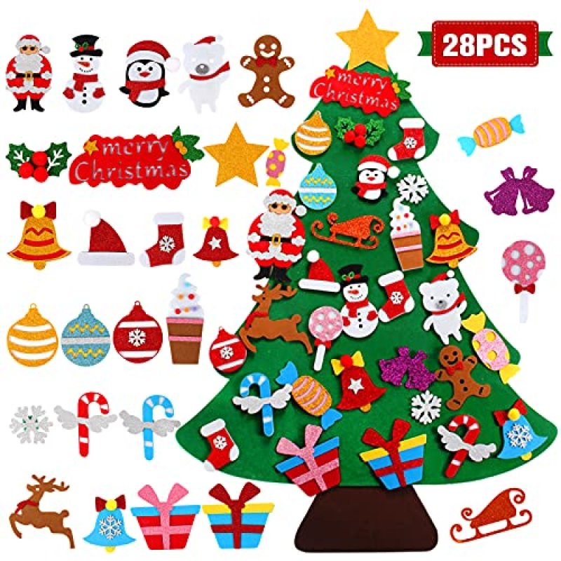 FengRise Felt Christmas Tree