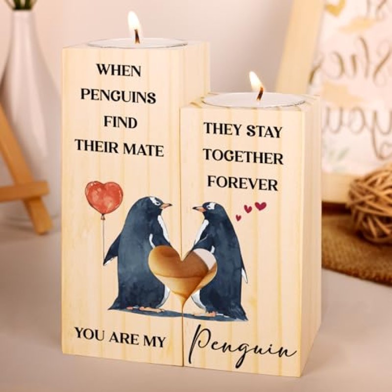 Penguin Candle Holder