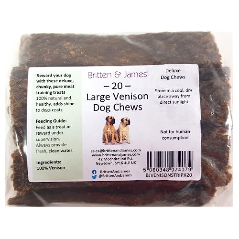 Venison Deluxe Dog Chews