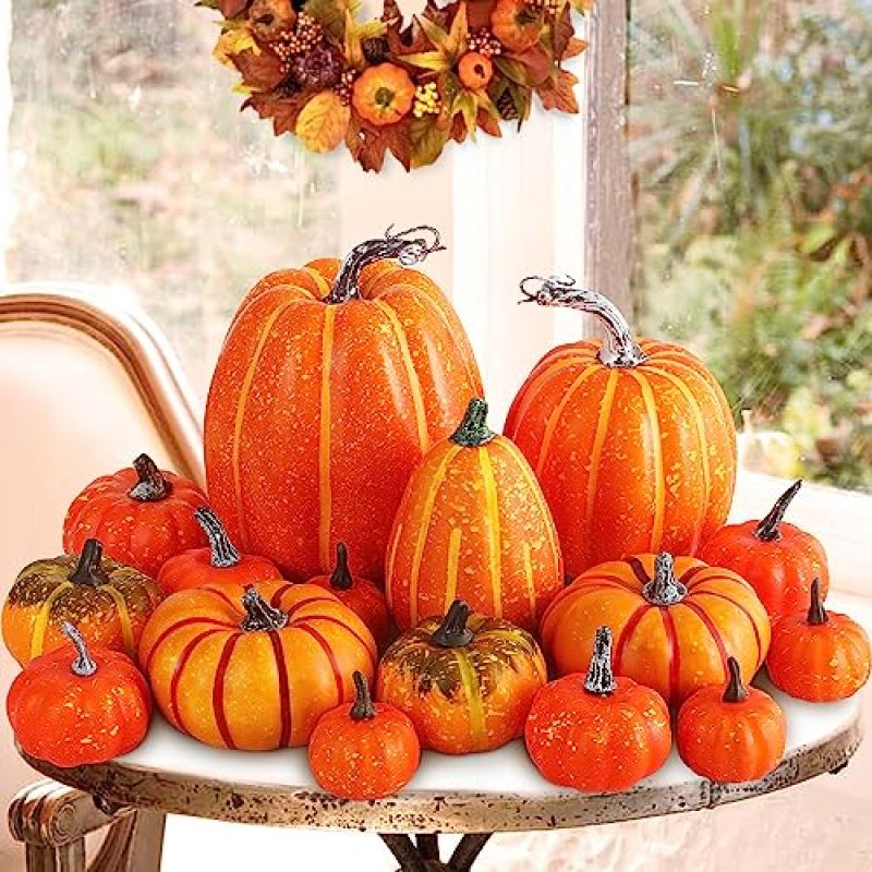 Benjia Artificial Pumpkin Set