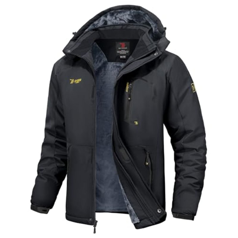 YSENTO Mens Waterproof Ski Winter Jacket Outdoor…