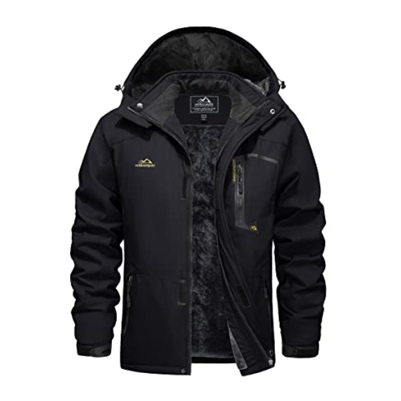EKLENTSON Mens Winter Jackets Windproof Ski…
