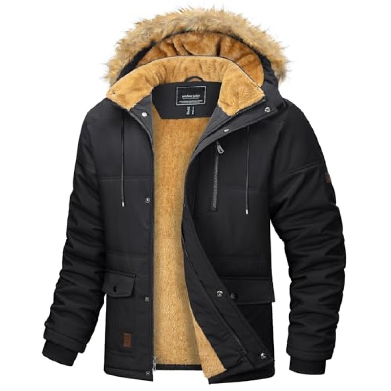 MAGCOMSEN Mens Coats Winter Jackets Waterproof…