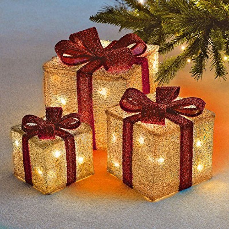 Sentik Christmas LED Parcels