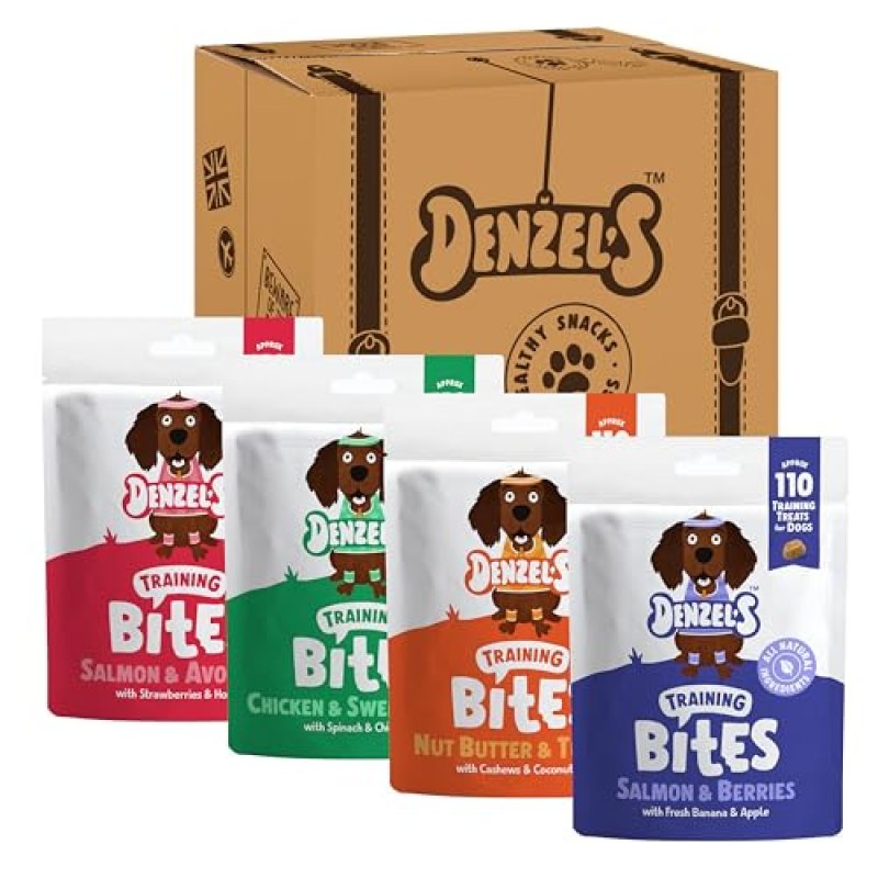 Denzel's Bites, Natural Dog Treats - Soft Baked…