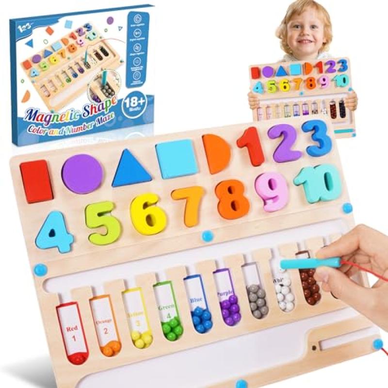 Veopoko Magnetic Maze Educational Toys