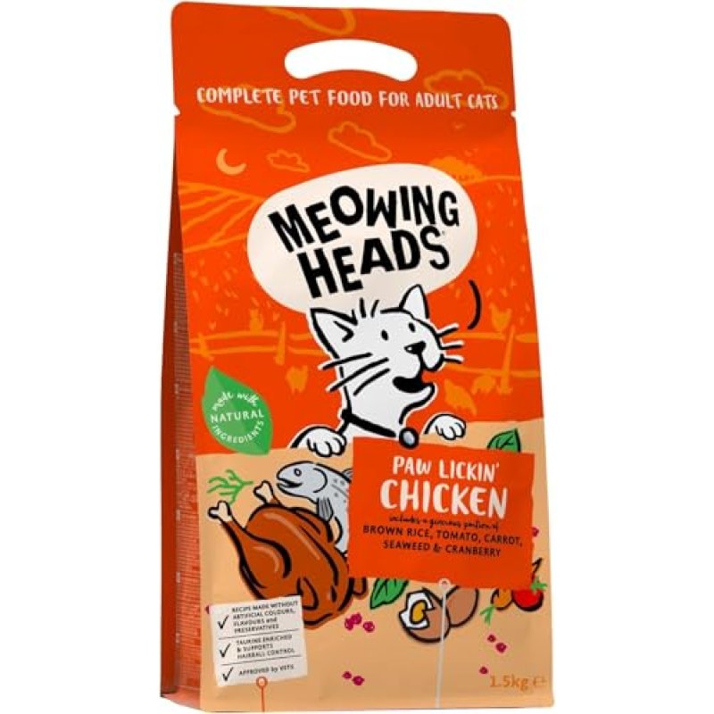 Meowing Heads Cat Food