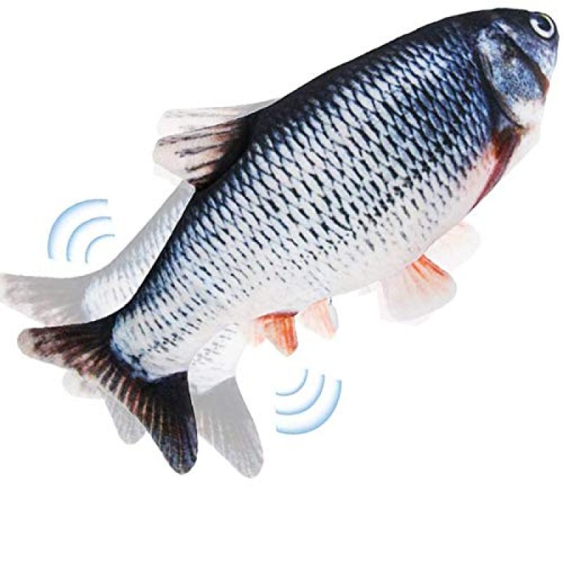 Nepfaivy Cat Fish Toy