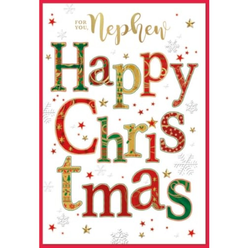 Nephew Christmas Card