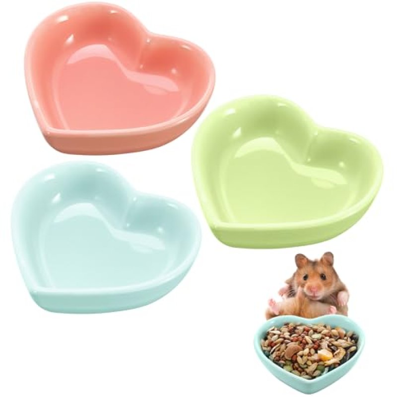 Ceramic Hamster Food Bowls