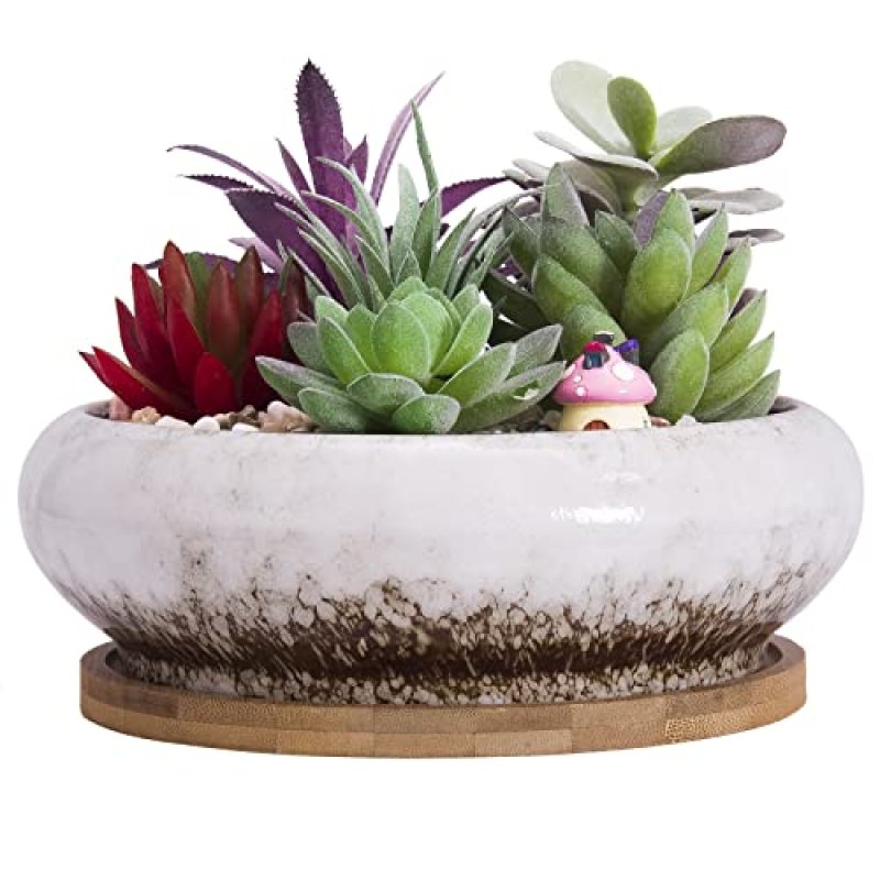 ARTKETTY Ceramic Succulent Pot