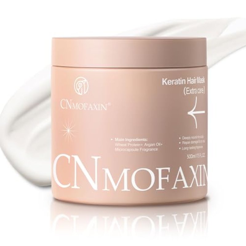 CNMOFAXIN Keratin Hair Mask & Deep Conditioner…