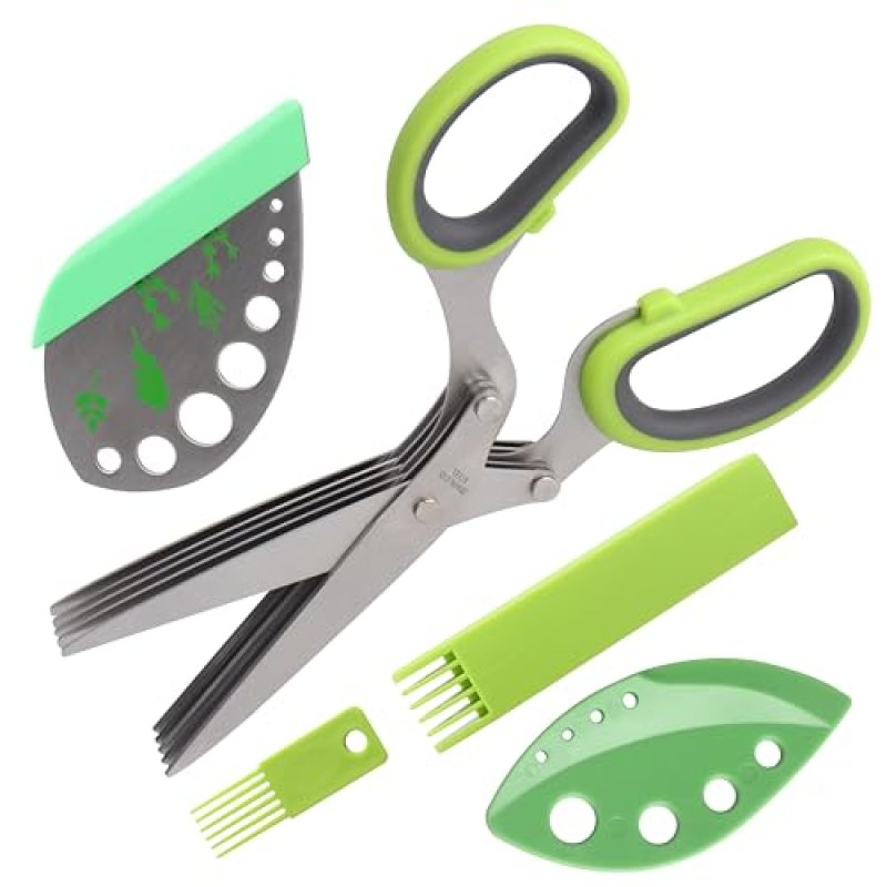 LUVCOSY Herb Scissors Set