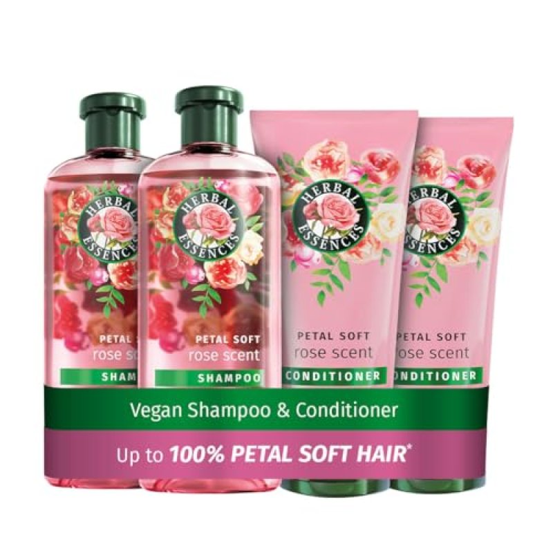 Herbal Essences Rose Scent Petal Soft Shampoo and…