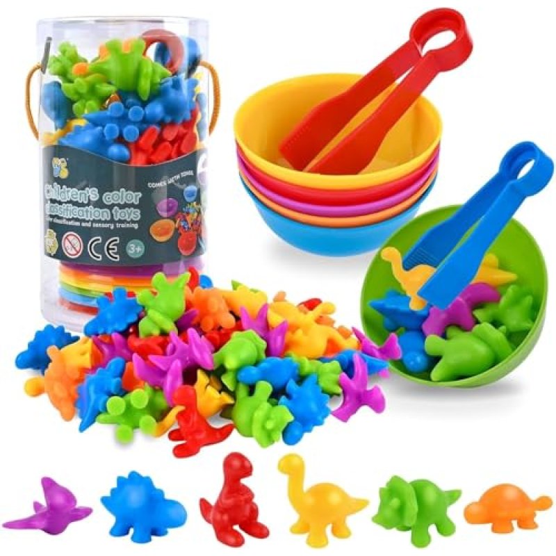 Berlarry Counting Dinosaurs Matching Game