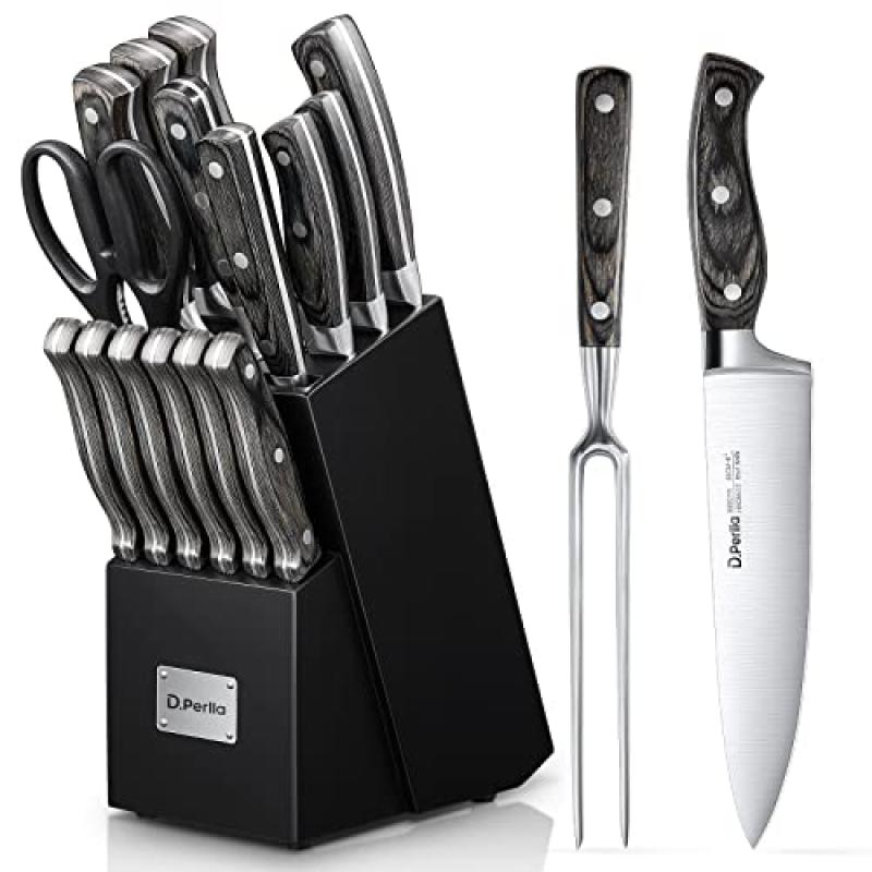 D.Perlla Stainless Steel Kitchen Knives Set