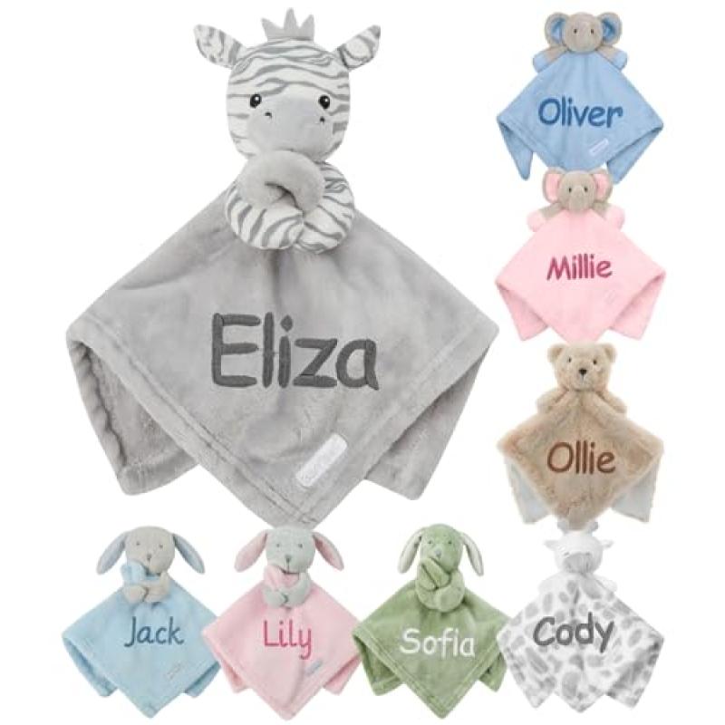Personalised Baby Comforter Blanket