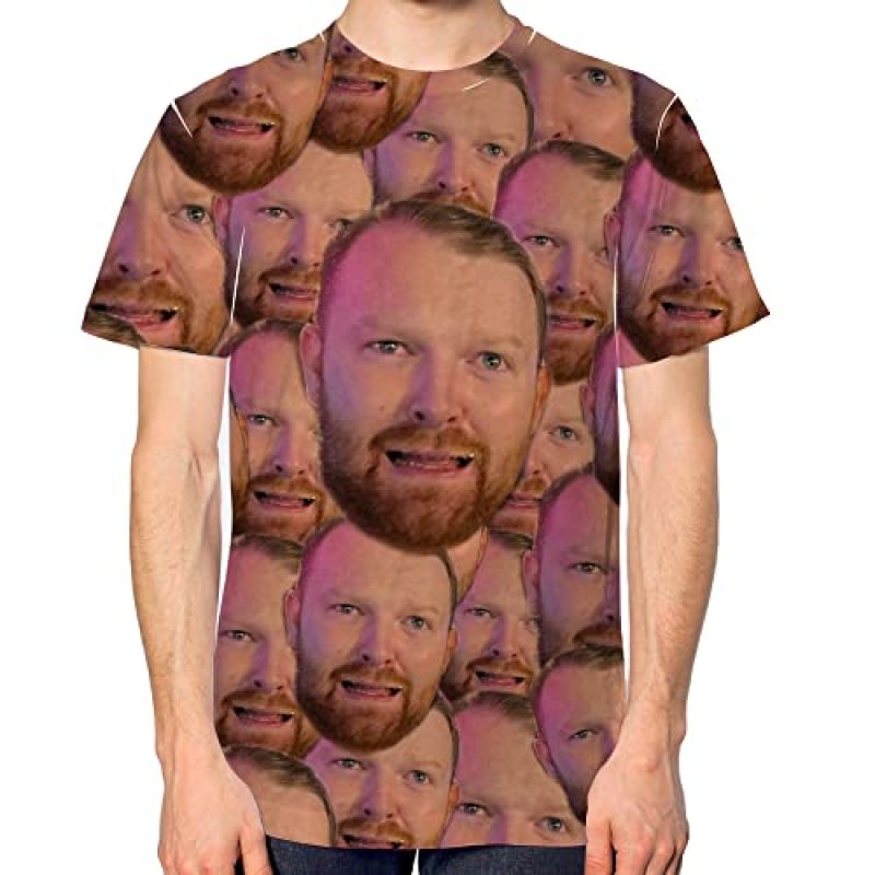 Personalised Face Print T-Shirt