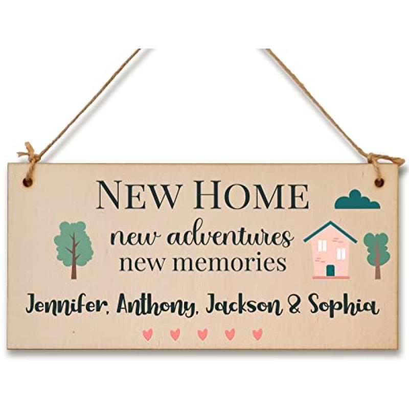 Personalised Hanging Wooden Plaque