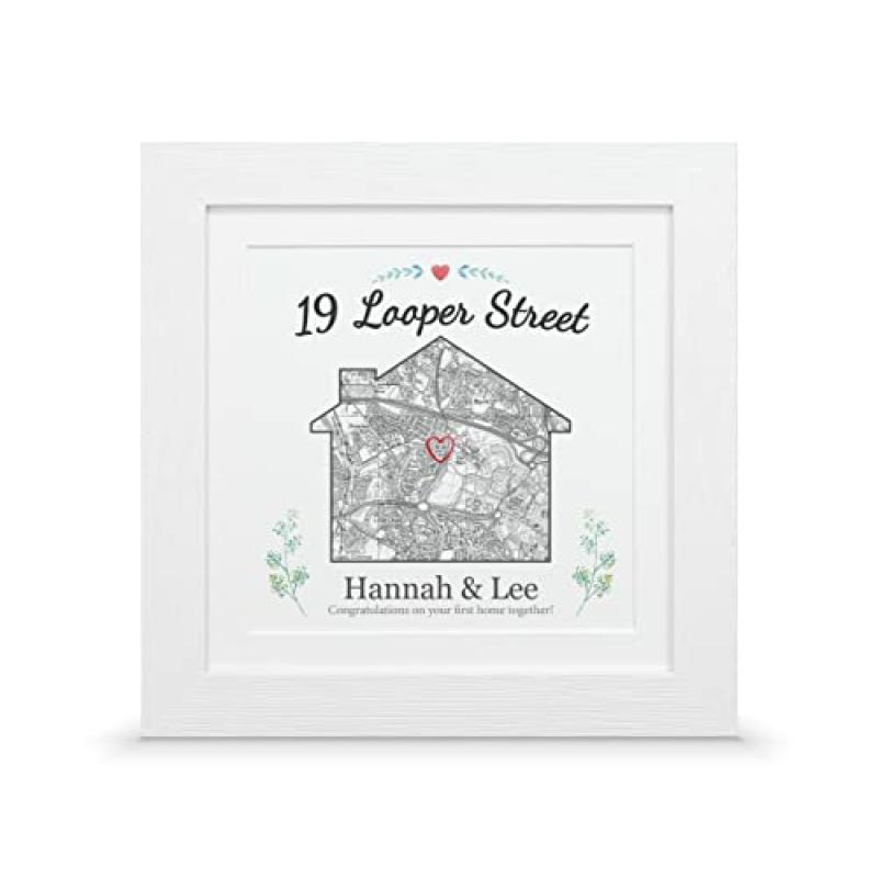 Personalised Map Gift