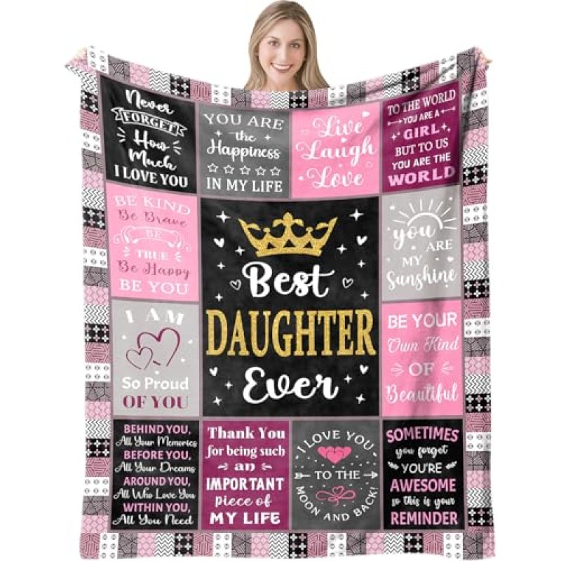 Personalised Daughter Blanket