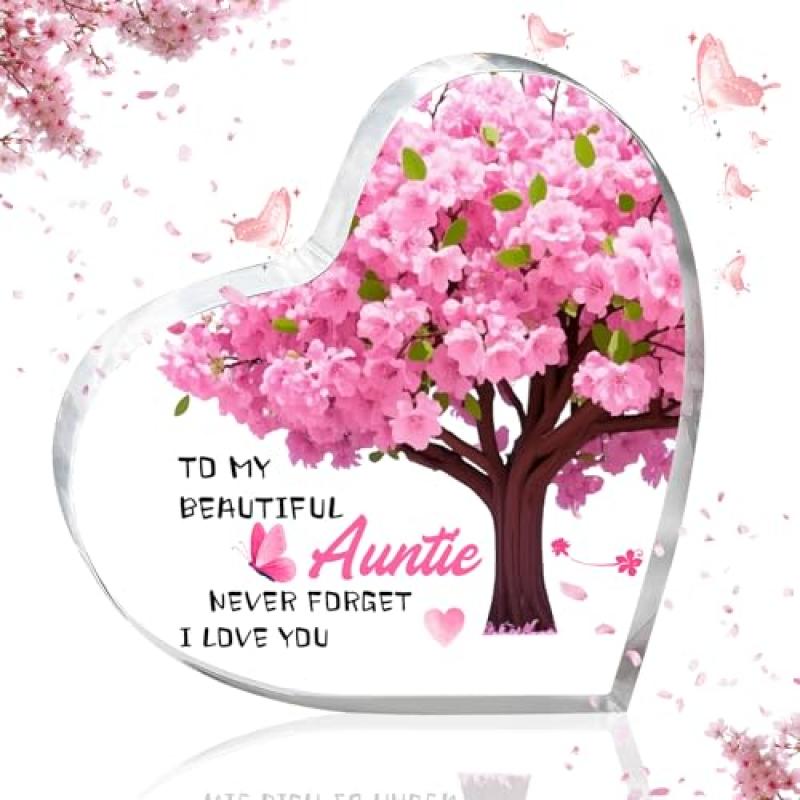 Personalised Acrylic Plaque for Auntie