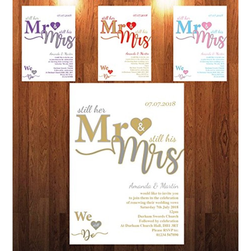 Personalised Wedding Invitations