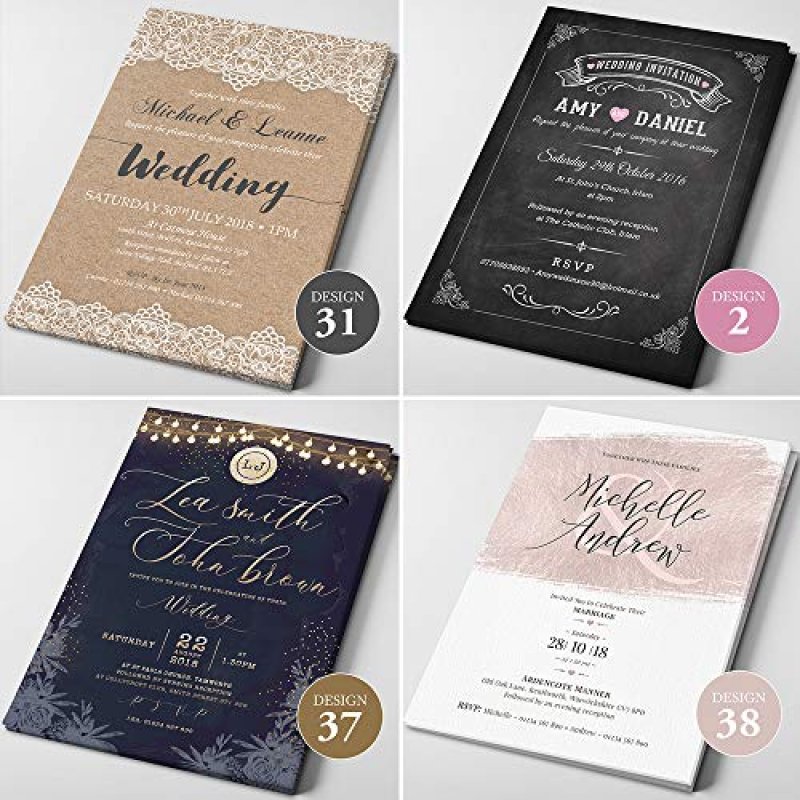 Personalised Wedding Invitations