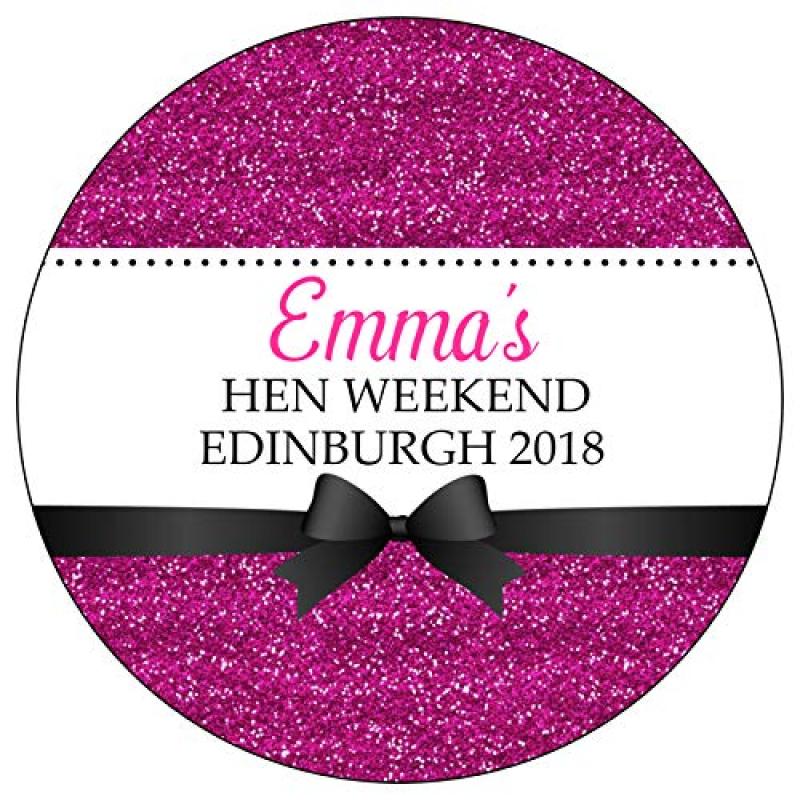 Personalised Hen Night Party Stickers