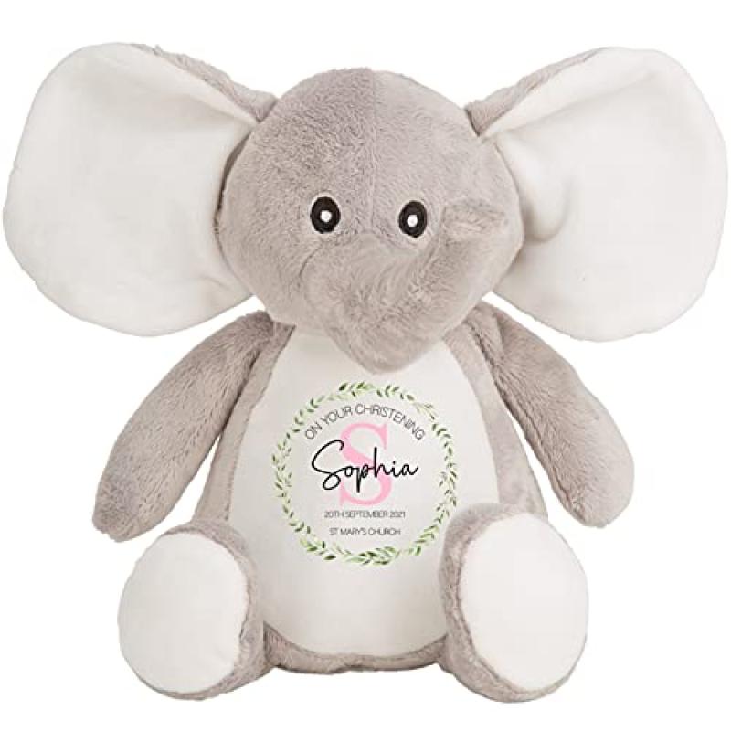 Personalised Elephant Teddy Bear Soft Toy