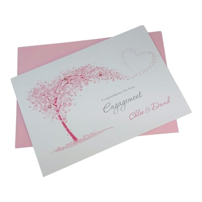 Personalised Engagement Greeting Card