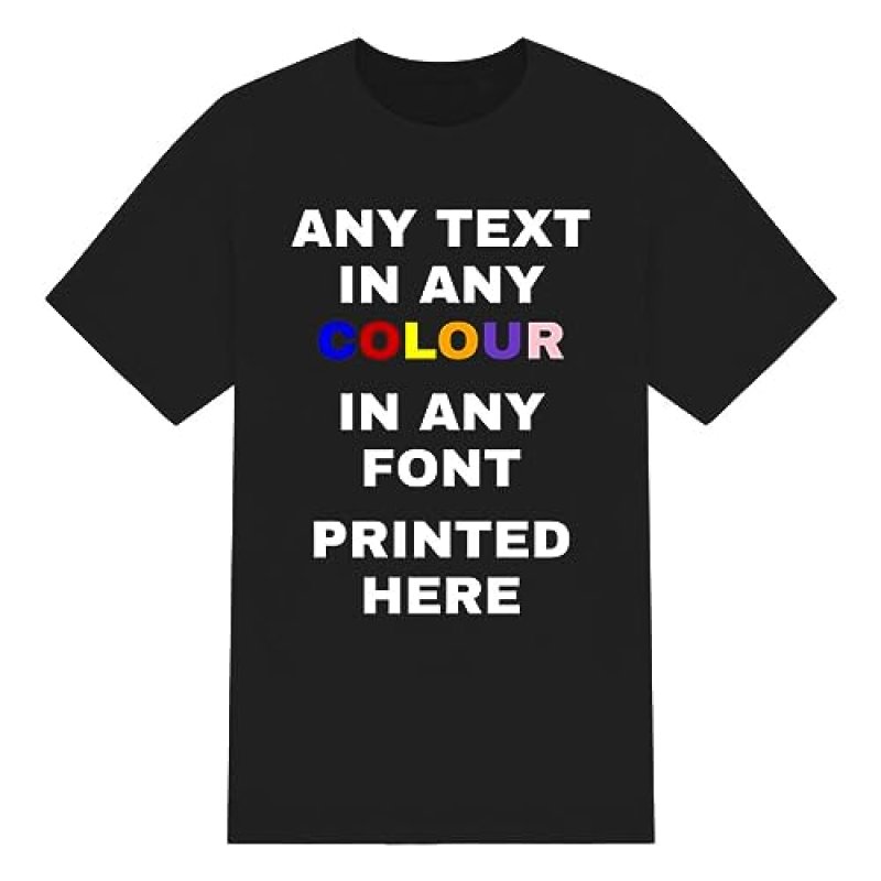 Personalised Cotton T-Shirt