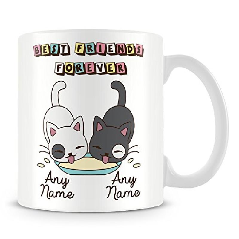 MUGGZ Personalised BFF Mug with Cats