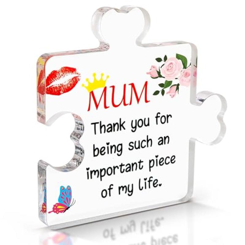 LOOPES Personalised Puzzle Plaque Mum Gift