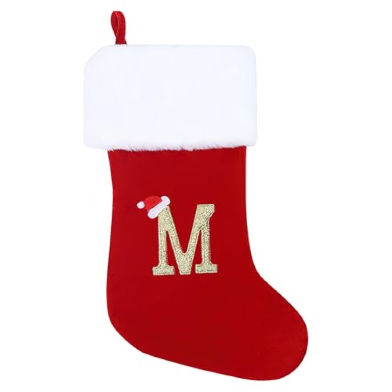 Personalized Christmas Stockings 45 cm Initial…