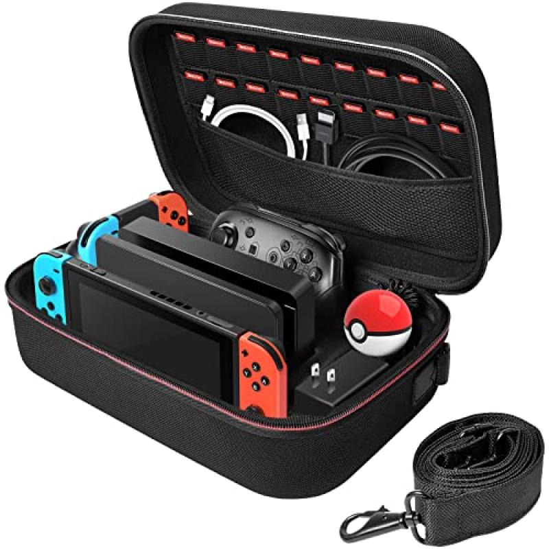 Deruitu Carrying Case for Nintendo Switch/Switch OLED
