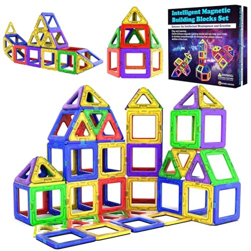 Desire Deluxe Magnetic Building Blocks 40pc…