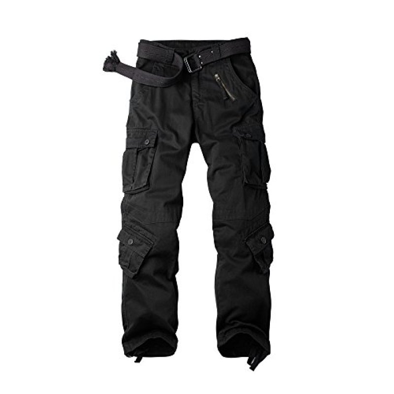 Aeslech Mens Cargo Trousers
