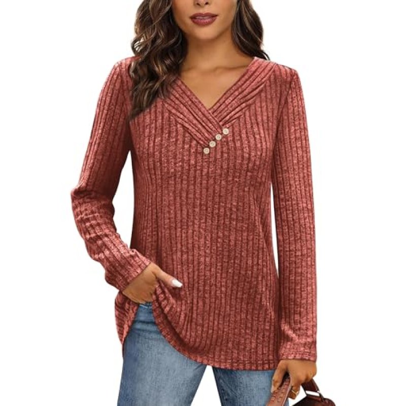 Desol Oversized Jumpers for Women UK Long Sleeve…