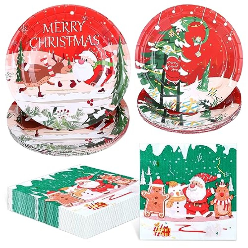 Kesote Christmas Dinnerware