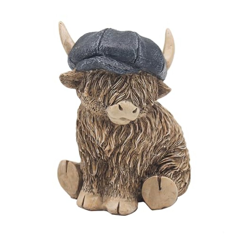 Lesser & Pavey Highland Cow Figurine