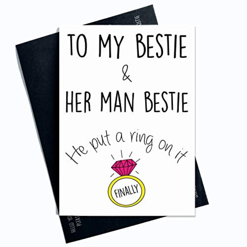WSD Best Friend Engagement Card