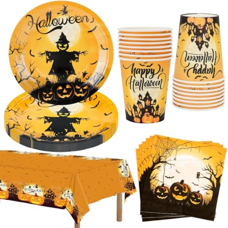 MestectPET Halloween Tableware Set
