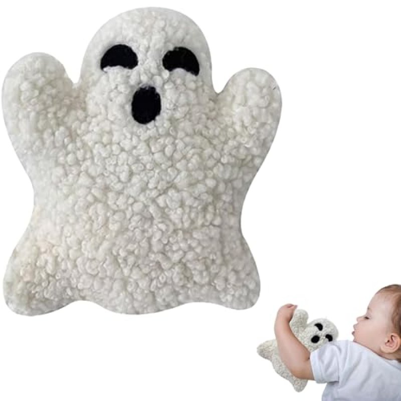 Festive Ghost Plush Pillow Ghost Pillow for Bed…