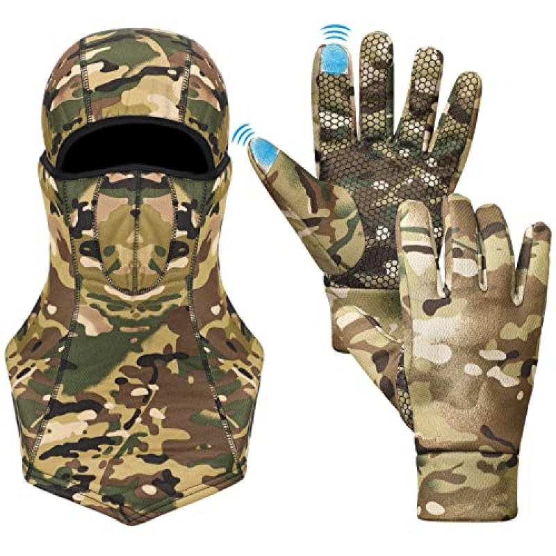 Hestya Camo Hunting Gloves