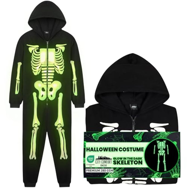 Get Trend Skeleton Onesie